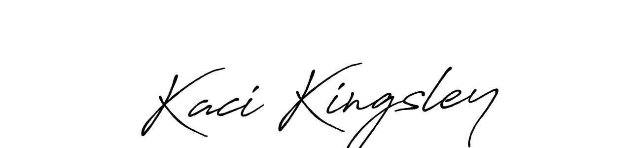 Once you've used our free online signature maker to create your best signature Antro_Vectra_Bolder style, it's time to enjoy all of the benefits that Kaci Kingsley name signing documents. Kaci Kingsley signature style 7 images and pictures png