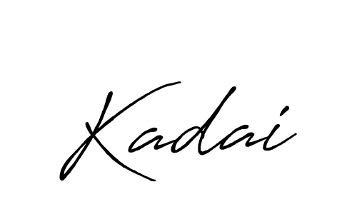 Also we have Kadai name is the best signature style. Create professional handwritten signature collection using Antro_Vectra_Bolder autograph style. Kadai signature style 7 images and pictures png