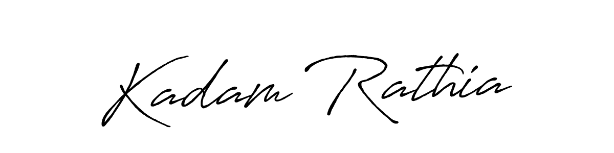 It looks lik you need a new signature style for name Kadam Rathia. Design unique handwritten (Antro_Vectra_Bolder) signature with our free signature maker in just a few clicks. Kadam Rathia signature style 7 images and pictures png