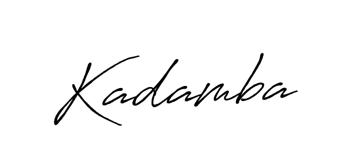 Kadamba stylish signature style. Best Handwritten Sign (Antro_Vectra_Bolder) for my name. Handwritten Signature Collection Ideas for my name Kadamba. Kadamba signature style 7 images and pictures png