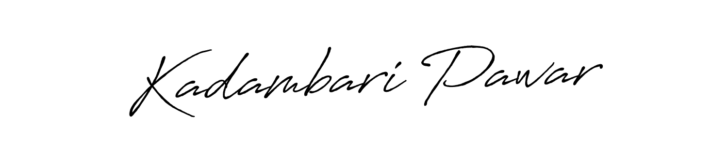 How to Draw Kadambari Pawar signature style? Antro_Vectra_Bolder is a latest design signature styles for name Kadambari Pawar. Kadambari Pawar signature style 7 images and pictures png