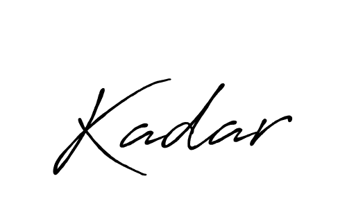 The best way (Antro_Vectra_Bolder) to make a short signature is to pick only two or three words in your name. The name Kadar include a total of six letters. For converting this name. Kadar signature style 7 images and pictures png