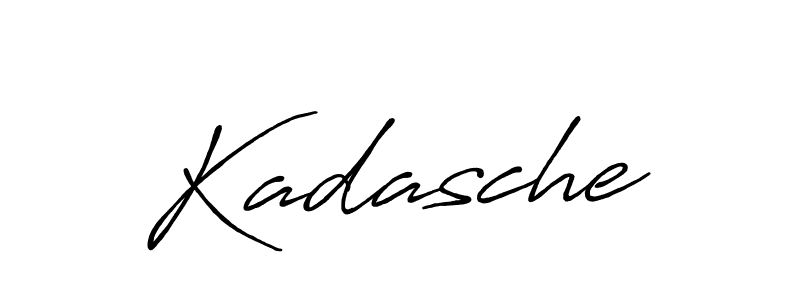 if you are searching for the best signature style for your name Kadasche. so please give up your signature search. here we have designed multiple signature styles  using Antro_Vectra_Bolder. Kadasche signature style 7 images and pictures png