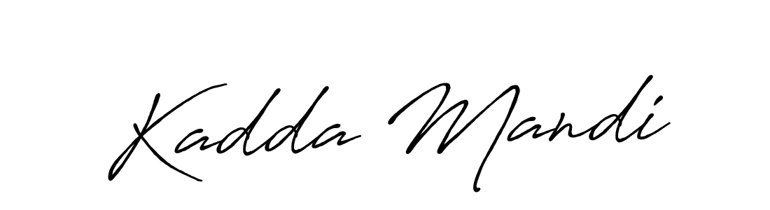It looks lik you need a new signature style for name Kadda Mandi. Design unique handwritten (Antro_Vectra_Bolder) signature with our free signature maker in just a few clicks. Kadda Mandi signature style 7 images and pictures png