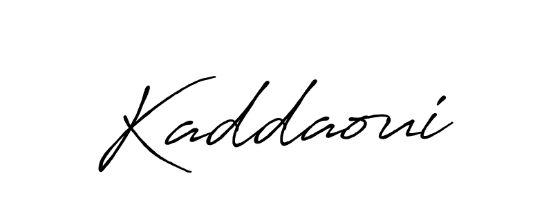 if you are searching for the best signature style for your name Kaddaoui. so please give up your signature search. here we have designed multiple signature styles  using Antro_Vectra_Bolder. Kaddaoui signature style 7 images and pictures png