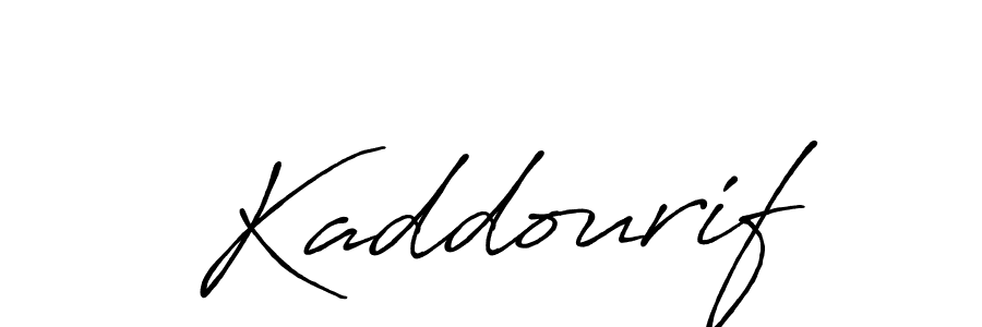 Design your own signature with our free online signature maker. With this signature software, you can create a handwritten (Antro_Vectra_Bolder) signature for name Kaddourif. Kaddourif signature style 7 images and pictures png