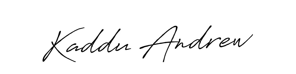 Use a signature maker to create a handwritten signature online. With this signature software, you can design (Antro_Vectra_Bolder) your own signature for name Kaddu Andrew. Kaddu Andrew signature style 7 images and pictures png