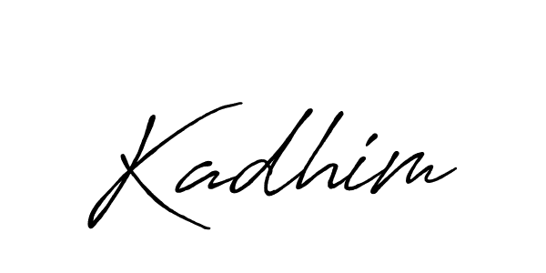 It looks lik you need a new signature style for name Kadhim. Design unique handwritten (Antro_Vectra_Bolder) signature with our free signature maker in just a few clicks. Kadhim signature style 7 images and pictures png