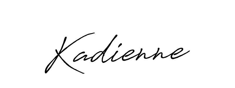 Create a beautiful signature design for name Kadienne. With this signature (Antro_Vectra_Bolder) fonts, you can make a handwritten signature for free. Kadienne signature style 7 images and pictures png