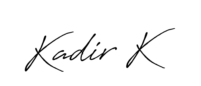 Check out images of Autograph of Kadir K name. Actor Kadir K Signature Style. Antro_Vectra_Bolder is a professional sign style online. Kadir K signature style 7 images and pictures png