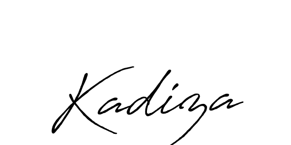 How to make Kadiza signature? Antro_Vectra_Bolder is a professional autograph style. Create handwritten signature for Kadiza name. Kadiza signature style 7 images and pictures png