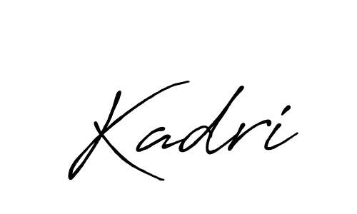 How to make Kadri name signature. Use Antro_Vectra_Bolder style for creating short signs online. This is the latest handwritten sign. Kadri signature style 7 images and pictures png