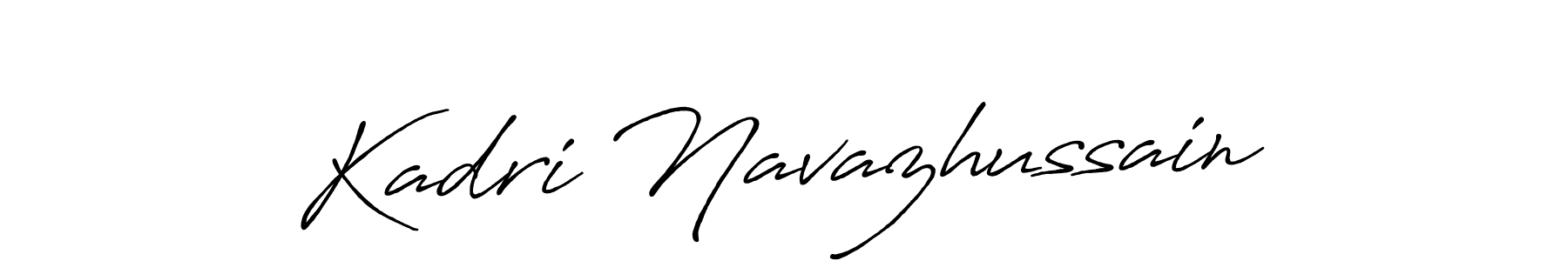 This is the best signature style for the Kadri Navazhussain name. Also you like these signature font (Antro_Vectra_Bolder). Mix name signature. Kadri Navazhussain signature style 7 images and pictures png