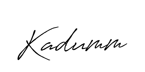 Antro_Vectra_Bolder is a professional signature style that is perfect for those who want to add a touch of class to their signature. It is also a great choice for those who want to make their signature more unique. Get Kadumm name to fancy signature for free. Kadumm signature style 7 images and pictures png