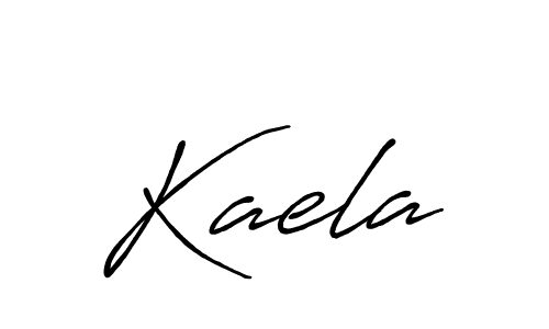 if you are searching for the best signature style for your name Kaela. so please give up your signature search. here we have designed multiple signature styles  using Antro_Vectra_Bolder. Kaela signature style 7 images and pictures png