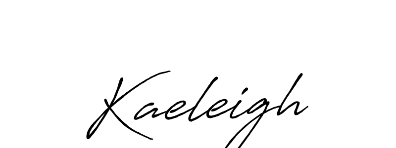 How to make Kaeleigh name signature. Use Antro_Vectra_Bolder style for creating short signs online. This is the latest handwritten sign. Kaeleigh signature style 7 images and pictures png