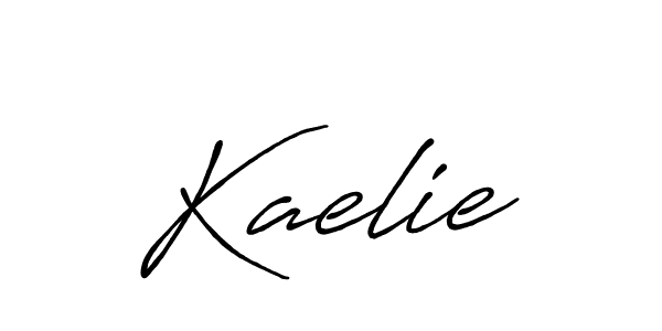 Create a beautiful signature design for name Kaelie. With this signature (Antro_Vectra_Bolder) fonts, you can make a handwritten signature for free. Kaelie signature style 7 images and pictures png