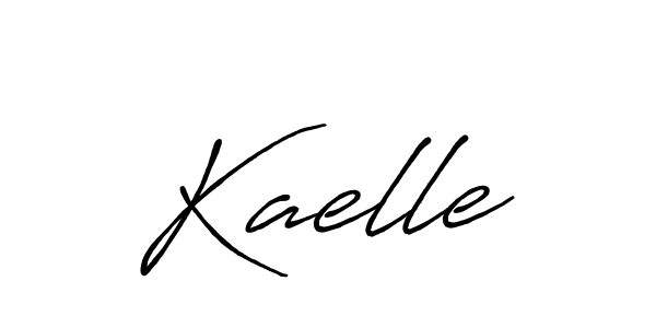 Also we have Kaelle name is the best signature style. Create professional handwritten signature collection using Antro_Vectra_Bolder autograph style. Kaelle signature style 7 images and pictures png