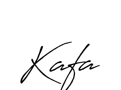 Design your own signature with our free online signature maker. With this signature software, you can create a handwritten (Antro_Vectra_Bolder) signature for name Kafa. Kafa signature style 7 images and pictures png