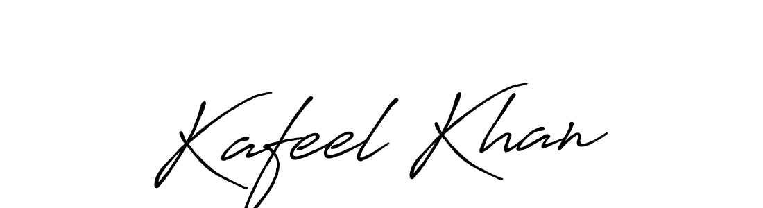 Make a short Kafeel Khan signature style. Manage your documents anywhere anytime using Antro_Vectra_Bolder. Create and add eSignatures, submit forms, share and send files easily. Kafeel Khan signature style 7 images and pictures png