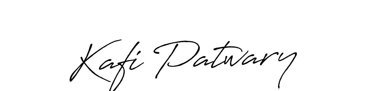 How to make Kafi Patwary signature? Antro_Vectra_Bolder is a professional autograph style. Create handwritten signature for Kafi Patwary name. Kafi Patwary signature style 7 images and pictures png