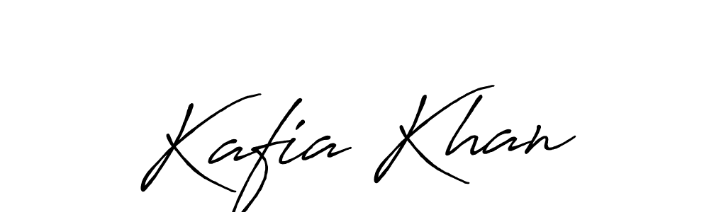 Kafia Khan stylish signature style. Best Handwritten Sign (Antro_Vectra_Bolder) for my name. Handwritten Signature Collection Ideas for my name Kafia Khan. Kafia Khan signature style 7 images and pictures png