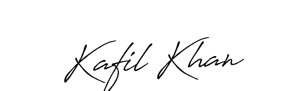 The best way (Antro_Vectra_Bolder) to make a short signature is to pick only two or three words in your name. The name Kafil Khan include a total of six letters. For converting this name. Kafil Khan signature style 7 images and pictures png
