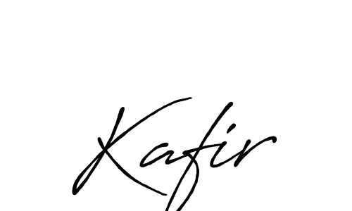 How to make Kafir name signature. Use Antro_Vectra_Bolder style for creating short signs online. This is the latest handwritten sign. Kafir signature style 7 images and pictures png