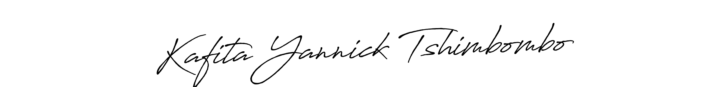 This is the best signature style for the Kafita Yannick Tshimbombo name. Also you like these signature font (Antro_Vectra_Bolder). Mix name signature. Kafita Yannick Tshimbombo signature style 7 images and pictures png