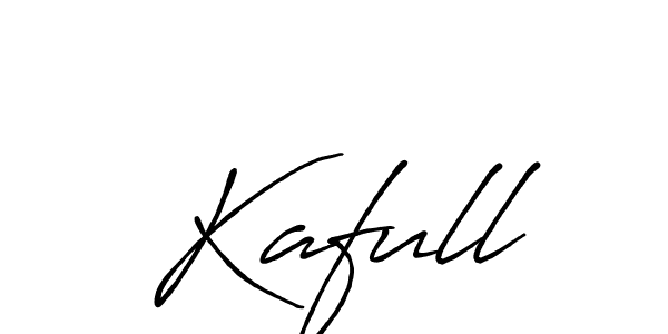 How to make Kafull signature? Antro_Vectra_Bolder is a professional autograph style. Create handwritten signature for Kafull name. Kafull signature style 7 images and pictures png