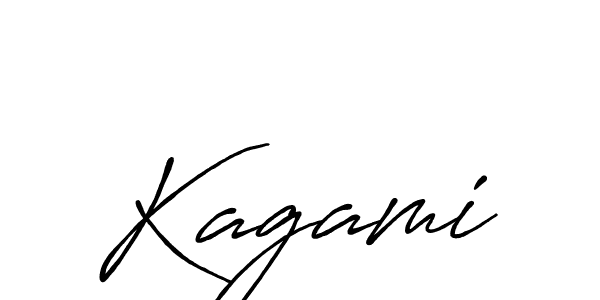 Make a beautiful signature design for name Kagami. With this signature (Antro_Vectra_Bolder) style, you can create a handwritten signature for free. Kagami signature style 7 images and pictures png