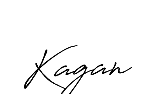 Kagan stylish signature style. Best Handwritten Sign (Antro_Vectra_Bolder) for my name. Handwritten Signature Collection Ideas for my name Kagan. Kagan signature style 7 images and pictures png