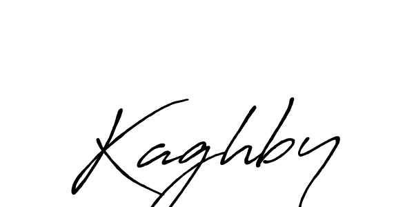 It looks lik you need a new signature style for name Kaghby. Design unique handwritten (Antro_Vectra_Bolder) signature with our free signature maker in just a few clicks. Kaghby signature style 7 images and pictures png