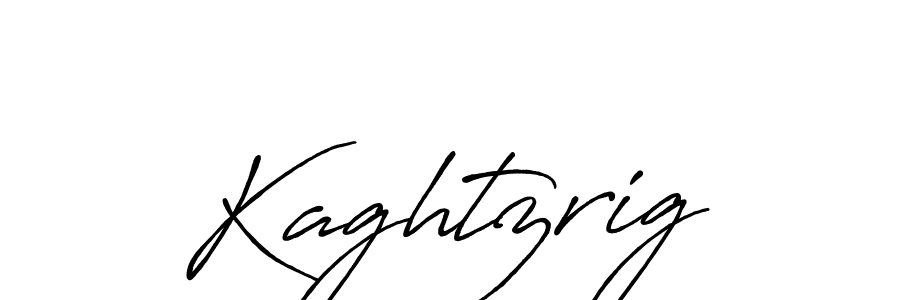 Use a signature maker to create a handwritten signature online. With this signature software, you can design (Antro_Vectra_Bolder) your own signature for name Kaghtzrig. Kaghtzrig signature style 7 images and pictures png