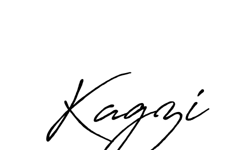Also we have Kagzi name is the best signature style. Create professional handwritten signature collection using Antro_Vectra_Bolder autograph style. Kagzi signature style 7 images and pictures png