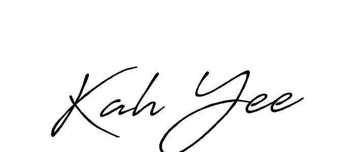 How to make Kah Yee signature? Antro_Vectra_Bolder is a professional autograph style. Create handwritten signature for Kah Yee name. Kah Yee signature style 7 images and pictures png