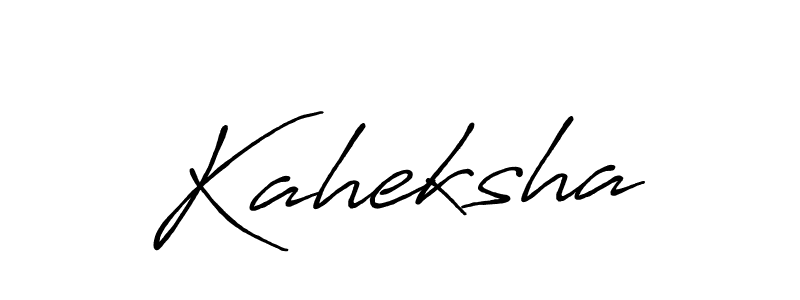 Make a beautiful signature design for name Kaheksha. Use this online signature maker to create a handwritten signature for free. Kaheksha signature style 7 images and pictures png