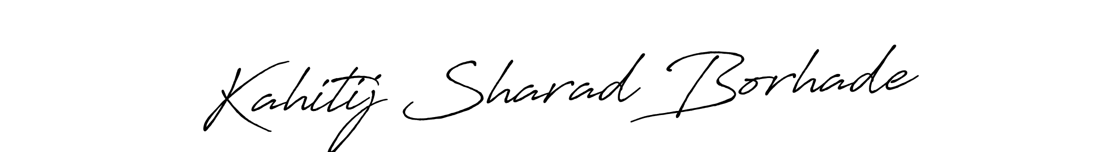 The best way (Antro_Vectra_Bolder) to make a short signature is to pick only two or three words in your name. The name Kahitij Sharad Borhade include a total of six letters. For converting this name. Kahitij Sharad Borhade signature style 7 images and pictures png