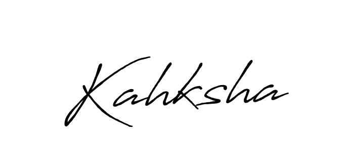 Antro_Vectra_Bolder is a professional signature style that is perfect for those who want to add a touch of class to their signature. It is also a great choice for those who want to make their signature more unique. Get Kahksha name to fancy signature for free. Kahksha signature style 7 images and pictures png