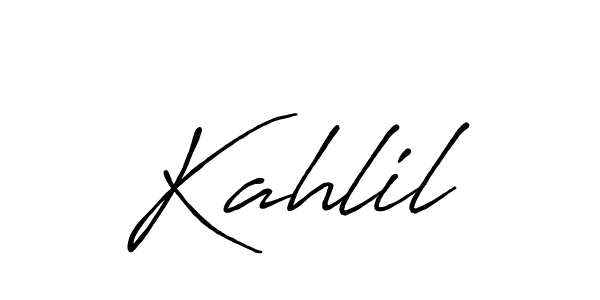 Once you've used our free online signature maker to create your best signature Antro_Vectra_Bolder style, it's time to enjoy all of the benefits that Kahlil name signing documents. Kahlil signature style 7 images and pictures png