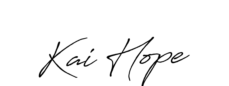 Similarly Antro_Vectra_Bolder is the best handwritten signature design. Signature creator online .You can use it as an online autograph creator for name Kai Hope. Kai Hope signature style 7 images and pictures png