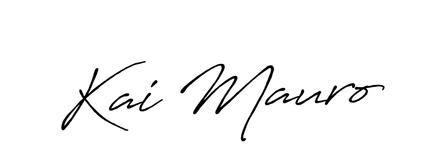 This is the best signature style for the Kai Mauro name. Also you like these signature font (Antro_Vectra_Bolder). Mix name signature. Kai Mauro signature style 7 images and pictures png