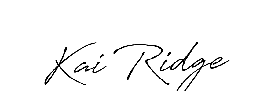 It looks lik you need a new signature style for name Kai Ridge. Design unique handwritten (Antro_Vectra_Bolder) signature with our free signature maker in just a few clicks. Kai Ridge signature style 7 images and pictures png