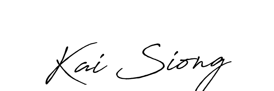How to Draw Kai Siong signature style? Antro_Vectra_Bolder is a latest design signature styles for name Kai Siong. Kai Siong signature style 7 images and pictures png