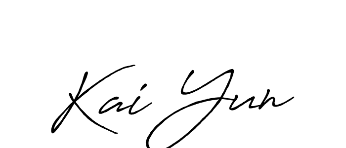 Here are the top 10 professional signature styles for the name Kai Yun. These are the best autograph styles you can use for your name. Kai Yun signature style 7 images and pictures png