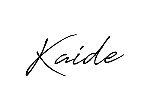 Antro_Vectra_Bolder is a professional signature style that is perfect for those who want to add a touch of class to their signature. It is also a great choice for those who want to make their signature more unique. Get Kaide name to fancy signature for free. Kaide signature style 7 images and pictures png
