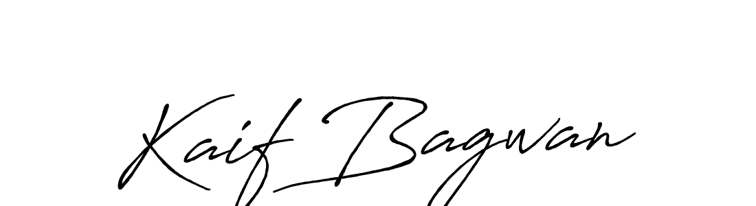 Kaif Bagwan stylish signature style. Best Handwritten Sign (Antro_Vectra_Bolder) for my name. Handwritten Signature Collection Ideas for my name Kaif Bagwan. Kaif Bagwan signature style 7 images and pictures png