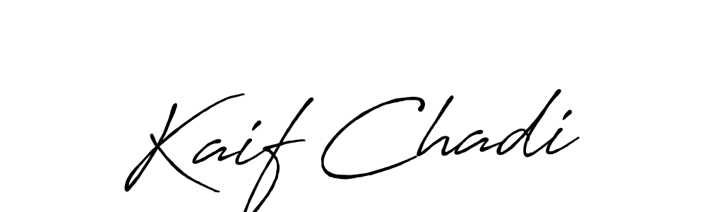 if you are searching for the best signature style for your name Kaif Chadi. so please give up your signature search. here we have designed multiple signature styles  using Antro_Vectra_Bolder. Kaif Chadi signature style 7 images and pictures png