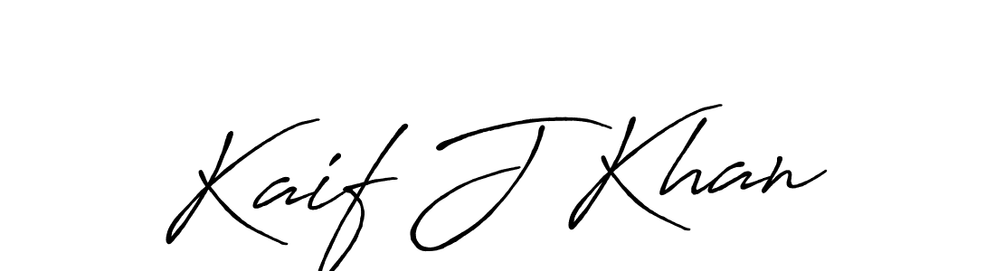 Antro_Vectra_Bolder is a professional signature style that is perfect for those who want to add a touch of class to their signature. It is also a great choice for those who want to make their signature more unique. Get Kaif J Khan name to fancy signature for free. Kaif J Khan signature style 7 images and pictures png