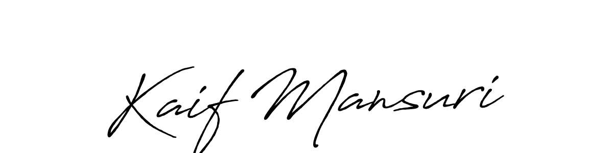 if you are searching for the best signature style for your name Kaif Mansuri. so please give up your signature search. here we have designed multiple signature styles  using Antro_Vectra_Bolder. Kaif Mansuri signature style 7 images and pictures png